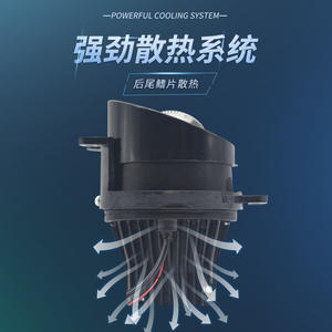 Faros Antiniebla LED Tricolor de 3 Pulgadas con Lente de Proyector Bi-Xenón para Ford, GM y Nissan, Ofrecen Luz Blanca, Amarilla y Amarillo Pálido - Product Image 3