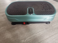 Precio de Fábrica, Plataforma Vibratoria Electromagnética Vertical de ABS, Máquina de Ejercicio con Capacidad de Carga de 150 kg, 150-200 W, Mini Plataforma Vibratoria Portátil