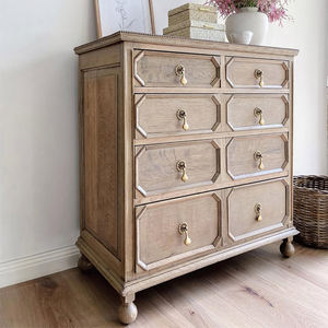 <span class=keywords><strong>Armoire</strong></span> murale de style américain et français en bois massif à huit tiroirs <span class=keywords><strong>pour</strong></span> entrée, salon, chambre à coucher avec garantie de 3 ans - Product Image 4