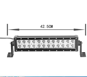 Fabriek Direct Hummer Dual Rij 72W Led Strip Dak Schijnwerpers Off-Road Voertuig Voorbumper Lichten Led Werk lichten