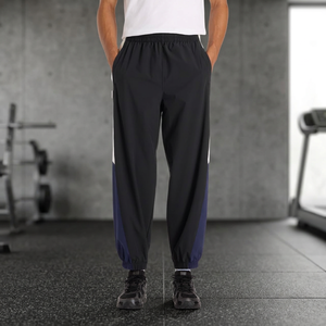 Ensemble de yoga deux pièces pour femmes, haut de sport à manches courtes, pantalon à jambes larges, séchage rapide, tenue de sport, taille élastique - Product Image 3