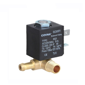 Vanne solénoïde micro-écoulement en laiton COVNA 2 voies AC220V normalement fermée basse pression - Product Image 4