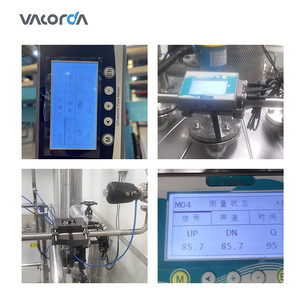 For Small-Size Clamp-On Ultrasonic Flowmeter for Liquid/<b>Water</b> Laboratory Use OEM Customization Accuracy 1.0% 4-20mA/RS485 VAC311 - Product Image 1