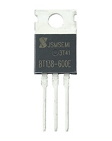BT138 Transistor Triacs para Conmutación, Transistor de 12A 220 V, 12A, 600V, 12 V, 12 V, 2 Unidades, 2 Unidades, 2 Unidades, 2 Unidades