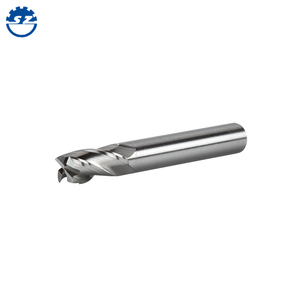 45 tungsten carbide 4 Flute End Mill Máy phay công cụ cho thép 8*60 mét - Product Image 4