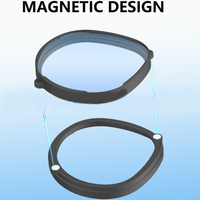 Accessoires de jeu cadre magnétique myopie pour Meta Quest 3S cadre résistant aux rayures monture de lunettes VR
