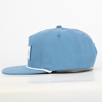BSCI personnalisé unisexe réglable 5 panneaux avec corde Snapback casquette de Baseball maillot élégant Hip Hop Sports de plein air casquette tissé Patch