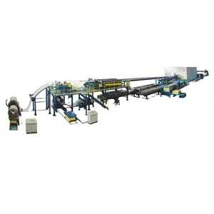 China Manufacture Roofing Rock Wool Pu Sandwich Panel Machine Production Line