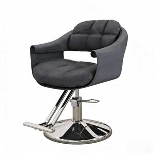 เก้าอี้ตัดผมคนดังทางอินเทอร์เน็ต เก้าอี้ตัดผมสำหรับร้านทำผม ยกได้ หมุนได้ ดีไซน์ทันสมัย - Product Image 1
