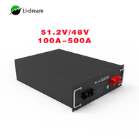 Système de stockage d'énergie domestique hybride avec batterie LiFePO4 à sortie CA, port de communication CAN, empilable, type divisé, solaire 200Ah