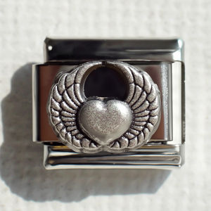 Breloques italiennes tendance, mignonnes, en acier inoxydable 304, motif éléphant, pour bracelet DIY, module 9mm * 10mm - Product Image 5