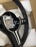 Volant sport en cuir Nappa, vente en gros d'usine, compatible avec BMW F30 F32 F10 F20 F22 F15 F16 F25 F26 M3 M4 M5 M6 Série 1-8