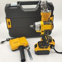 Juego de Llaves Eléctricas Inalámbricas Portátiles de Alta Potencia de 20V, Grado Industrial, Recargables, con Taladro y Destornilladores, 700N.m Máx.