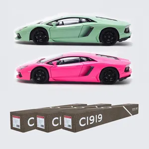 Anti Scratching Color Change Film Car Wrap Vinyl Roll Black Green Pink Auto Color Changing Film