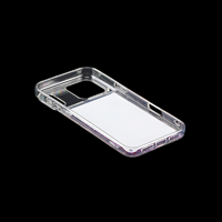 Coque de téléphone étanche et antichoc en PC+TPU avec sable liquide lumineux et paillettes pour 17 Pro Max, impression personnalisée de luxe