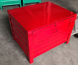 Kho T1210L-12 hậu cần gấp lưu trữ chống ăn mòn bền xe nâng hai chiều ngã ba kim loại Pallet Hộp An toàn - Product Image 6