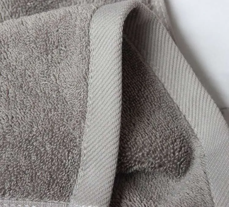 Wholesale Luxury 100% cotton white shower wrap bath and hotel towel 70x140