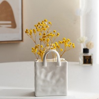 Sac fourre-tout en céramique, décoration de maison moderne, style nordique, Vase pour décorations de salon, offre spéciale