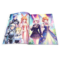 Brochures, magazines, catalogues, livres photo, livres d'anime personnalisés en papier d'art, couverture souple, impression offset