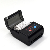 Printer Mini portabel Bluetooth, aksesori kabel USB Printer tagihan kecil, Printer tanda terima termal modis