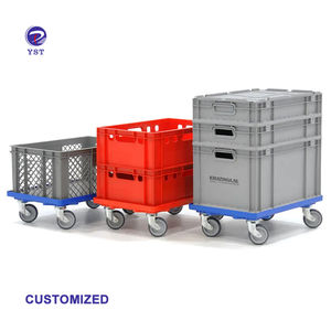 Carretilla de Paletas Móvil de Acero Dulce Q235 con Recubrimiento de Zinc para Transporte Logístico de Alta Resistencia - Product Image 4