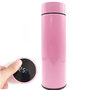 Travel Water Bottle Top Seller Stainless Steel Double Wall Travel Insulated Tea Coffee Infuser Thermos Cup Metal Smart Mug Water Bottle