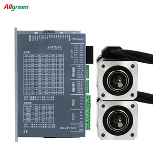 ชุดไดรเวอร์มอเตอร์สเต็ปเปอร์ Allgreen DC24V~50V 1.2A 1000PPR แรงบิด 0.48/0.72 นิวตันเมตร 2 เฟส Nema17 2 แกน แบบวงปิด - Product Image 1