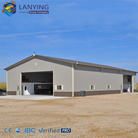 Structure en acier préfabriquée pour entrepôt industriel, conception gratuite, installation rapide, bâtiment sur mesure | Usine de production depuis 20 ans | Atelier | Hangar
