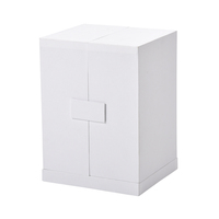 Boîte cadeau multi-structures créative blanche de luxe personnalisée Boîte d'emballage réutilisable