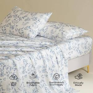 Parure <span class=keywords><strong>de</strong></span> lit personnalisée imprimée, design <span class=keywords><strong>de</strong></span> luxe, lisse, taille Queen, <span class=keywords><strong>housse</strong></span> <span class=keywords><strong>de</strong></span> <span class=keywords><strong>couette</strong></span> et drap-<span class=keywords><strong>housse</strong></span> – Offre Spéciale - Product Image 4