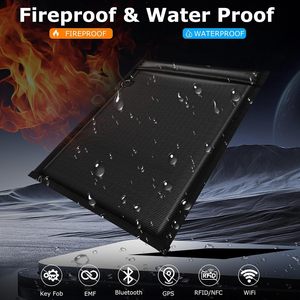 Sacs Faraday pour téléphones, sacs imperméables et ignifuges pour documents, pochette anti-EMP et anti-RFID pour clés de voiture, sacs de protection antivol - Product Image 2