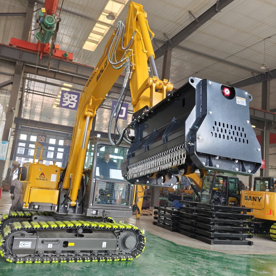 Professional CE Certified Heavy Duty Hydraulic Land Clearing Forestry ...