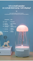 Nouveau haut-parleur Bluetooth personnalisé Best Colo Jellyfish Lava Lamp haut-parleur stéréo portable avec lumières 10w 4 ohm haut-parleur