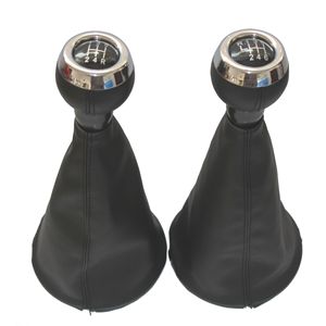 Car Gear <b>Shift</b> <b>Knob</b> Black Leather 5 Speed 6 Speed For Bmw Mini Ergonomic - Product Image 1