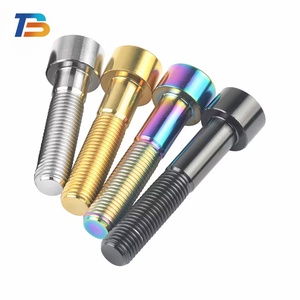 Bán buôn iso4762 <span class=keywords><strong>din912</strong></span> tiêu chuẩn cường độ cao hợp kim titan ốc vít M5 <span class=keywords><strong>M6</strong></span> M8 M10 GR5 Titan <span class=keywords><strong>Hex</strong></span> ổ cắm đầu vít - Product Image 4