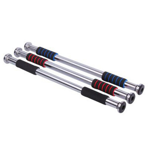 Horizontal <b>Bar</b> Trainer 100-150cm Steel Pipe Portable Indoor Gym Equipment Door Mounted <b>Pull</b> <b>Up</b> <b>Bar</b> - Product Image 1