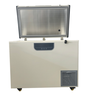 מקפיא מסחרי בעל דלת נירוסטה 304 עם מדחס, טמפרטורה אחת, 268 ליטר, טמפרטורה נמוכה במיוחד -40-86 מעלות צלזיוס, לשימוש במלונות - Product Image 2