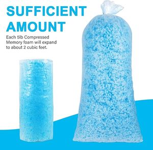 Đậu túi phụ 5lbs shredded Bộ nhớ bọt điền nhồi Refill bọt cho đi văng, đệm, Thú nhồi bông, giường con chó, nghệ thuật thủ công mỹ nghệ - Product Image 2