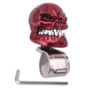 Pomello Decorativo in Resina per Volante <span class=keywords><strong>Auto</strong></span>, Manopola Girevole Stile Suicide - Product Image 6