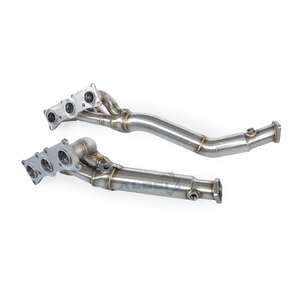 Collecteur d'échappement pour BMW Z4 N52 2.5/3.0 2006-2016 en acier inoxydable, downpipe haute performance sans catalyseur - Product Image 6