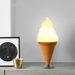 Lampe suspendue créative pour chambre d'enfant, luminaire en forme de cornets de glace pour salon de desserts, suspension décorative pour chambre d'enfant - Product Image 6
