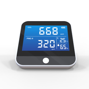 เครื่องตรวจสอบคุณภาพอากาศ Hi-q 4 in 1 ตรวจสอบควัน ฝุ่น คาร์บอนไดออกไซด์ CO2, PM2.5 อุณหภูมิ ความชื้น แบบดิจิทัล แสดงผลแบบเรียลไทม์ - Product Image 5