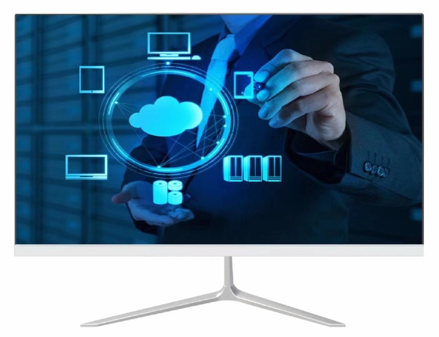 China High Quality LCD Desktop AIO PC All in One Computer Intel Core I5 8GB RAM SSD+HDD Business Use