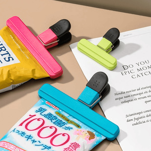 Kişiselleştirilmiş Çok Boyutlu Hava Geçirmez Gıda Çip Poşeti Kapatma Klipsi Plastik Gıda Kapatma Poşeti Klipsi Nem Geçirmez Atıştırmalık Patates Cipsi - Product Image 2