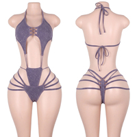 Vêtements de danse exotiques, combinaisons en dentelle avec fils argentés scintillants, vêtements de club, vêtements de pole dance, vêtements de scène brillants, vêtements de danseuse de club