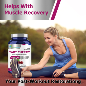 Private Label Tart Cherry Extract Capsules Organic Fruit 20:1 Extract Ratio Joint Comfort Support Dietary <b>supplement</b> - Product Image 3