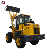Mountain Raise chargeuse sur pneus MR926 1.5ton 1.8ton Mini chargeuse frontale articulée Radlader chargeuses frontales avec changement rapide