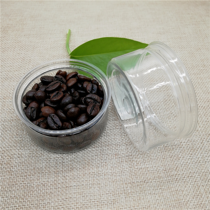 Food Grade PET Can for Cake Packaging Food Can Pet Plastic Jar With Easy Open Lid Food Easy Open Plastic Container