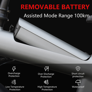 EU/VS magazijn Nieuwste Pro Geüpgradede Versie Q3 Opvouwbare E-bike All Terrain Elektrische Fiets Vetband Elektrische Mountain CITY Fiets - Product Image 4