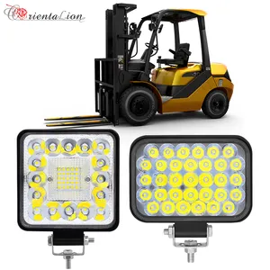 Çin tedarikçiler barra led rgb yardımcı bar ışığı araba far kırmızı mavi led forklift çalışma işığı yardımcı